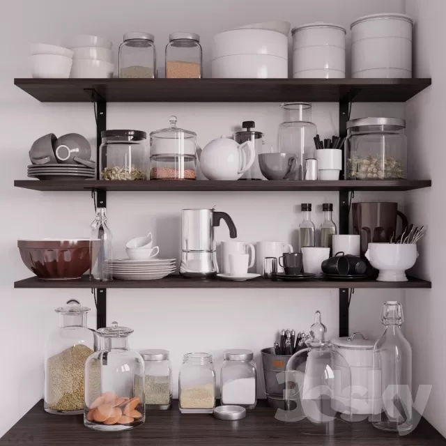 KITCHEN – TABLEWARE 3DSKYMODELS – 083 KITCHEN – TABLEWARE 3DSKYMODELS – 083