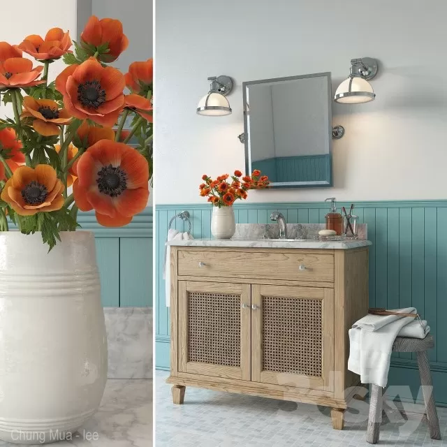 DECOR HELPER – BATHROOM 3D MODELS – 102