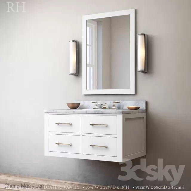 DECOR HELPER – BATHROOM 3D MODELS – 91