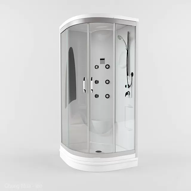 DECOR HELPER – BATHROOM – BATH CUBICLE 3D MODELS – 11