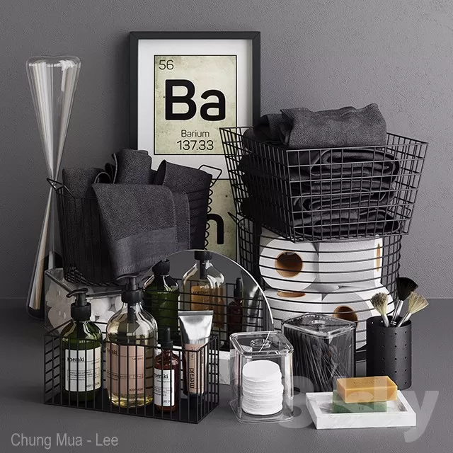 DECOR HELPER – BATHROOM – DECOR 3D MODELS – 2