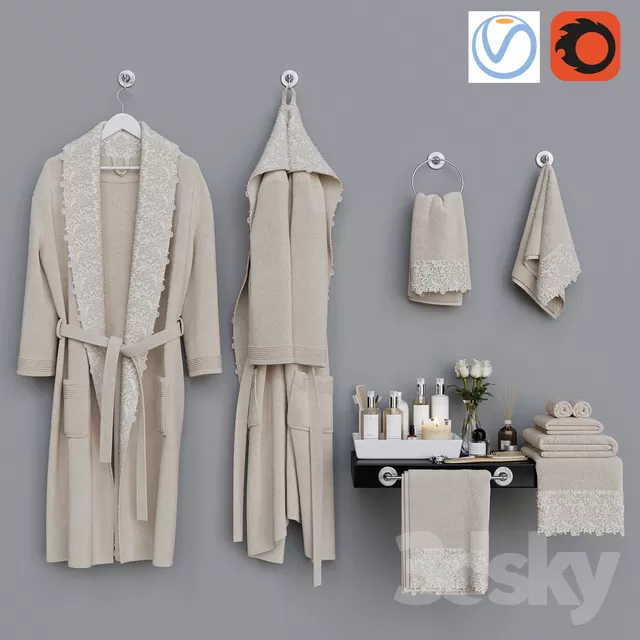 DECOR HELPER – BATHROOM – DECOR 3D MODELS – 17