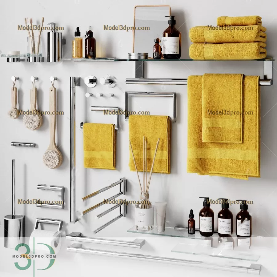 DECOR HELPER – BATHROOM – DECOR 3D MODELS – 29