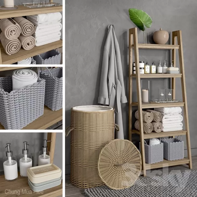 DECOR HELPER – BATHROOM – DECOR 3D MODELS – 54