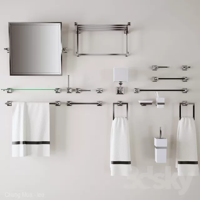 DECOR HELPER – BATHROOM – DECOR 3D MODELS – 87