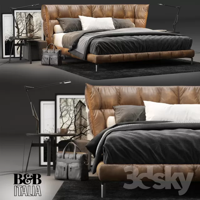 DECOR HELPER – BED 3D MODELS – 106