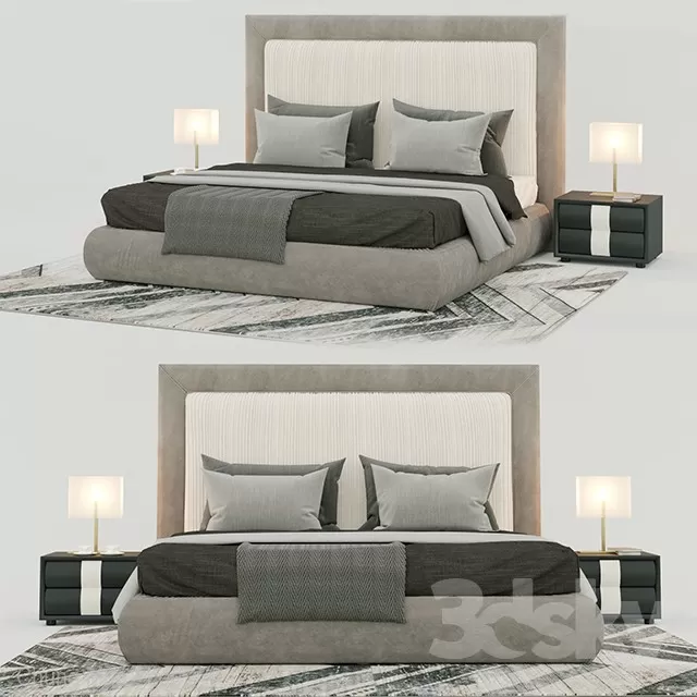 DECOR HELPER – BED 3D MODELS – 108