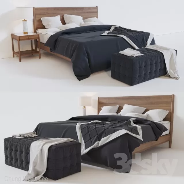DECOR HELPER – BED 3D MODELS – 13