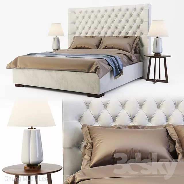 DECOR HELPER – BED 3D MODELS – 131