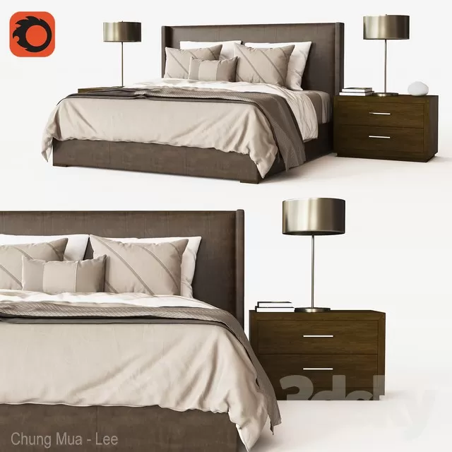 DECOR HELPER – BED 3D MODELS – 144