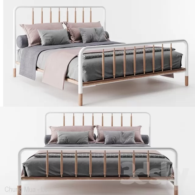 DECOR HELPER – BED 3D MODELS – 169