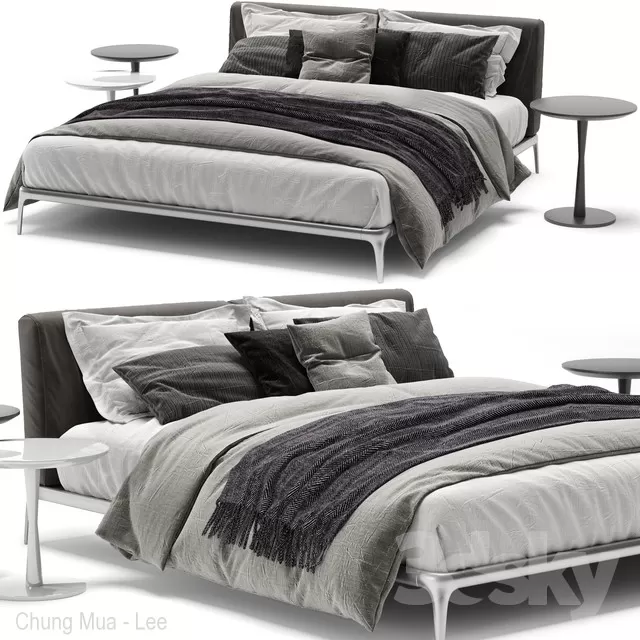 DECOR HELPER – BED 3D MODELS – 180