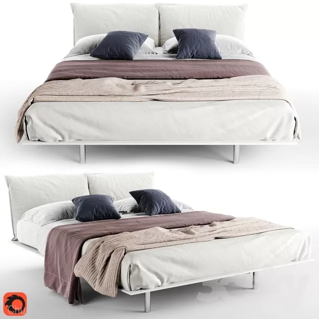 DECOR HELPER – BED 3D MODELS – 184