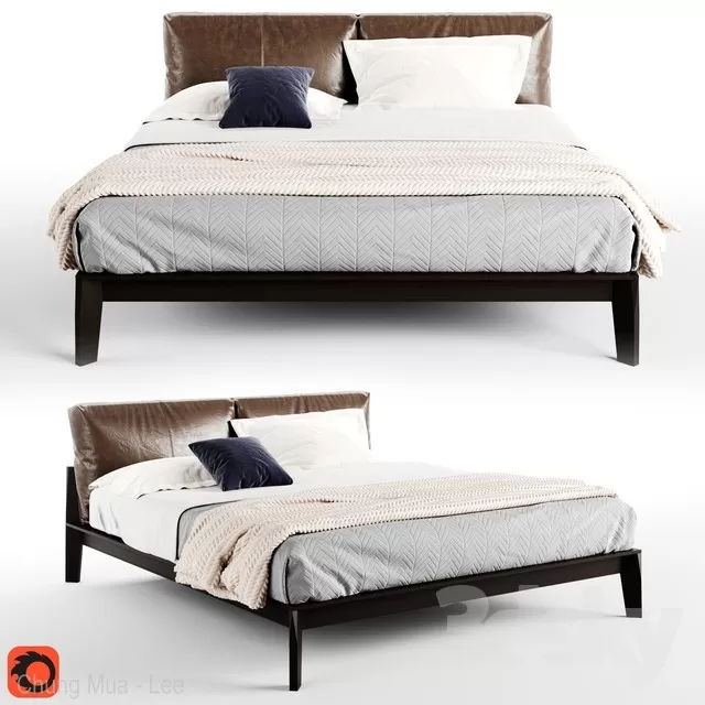 DECOR HELPER – BED 3D MODELS – 185