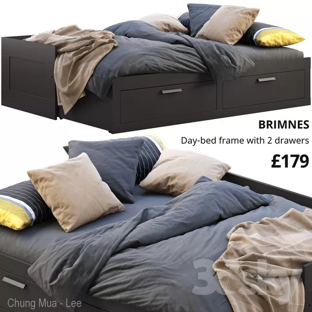 DECOR HELPER – BED 3D MODELS – 201