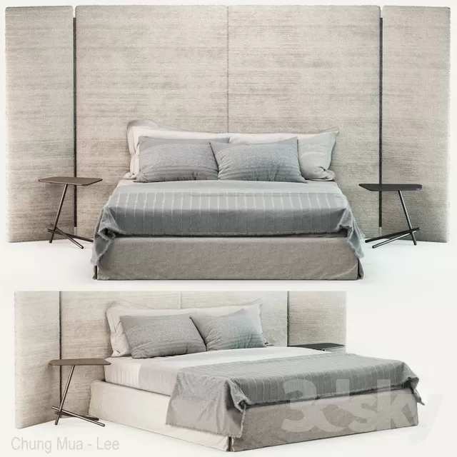 DECOR HELPER – BED 3D MODELS – 210