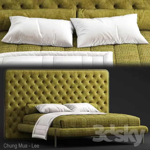 DECOR HELPER – BED 3D MODELS – 216