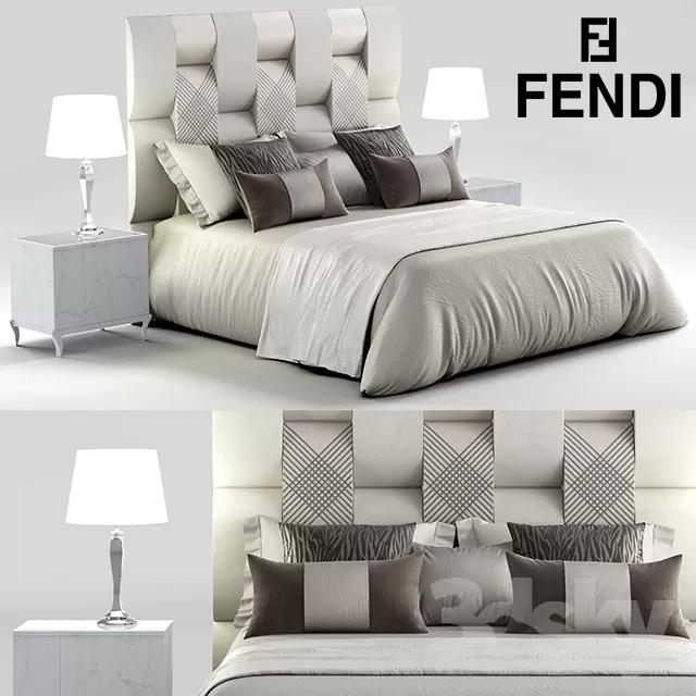 DECOR HELPER – BED 3D MODELS – 25