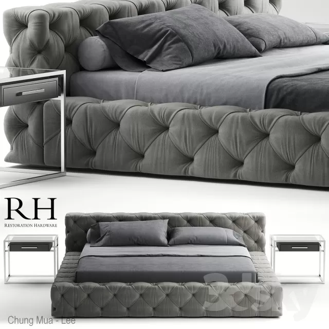 DECOR HELPER – BED 3D MODELS – 305