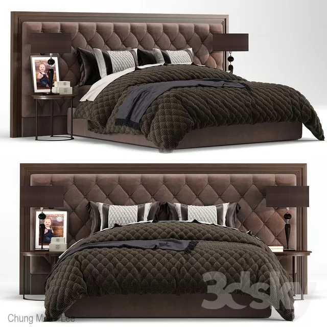 DECOR HELPER – BED 3D MODELS – 372