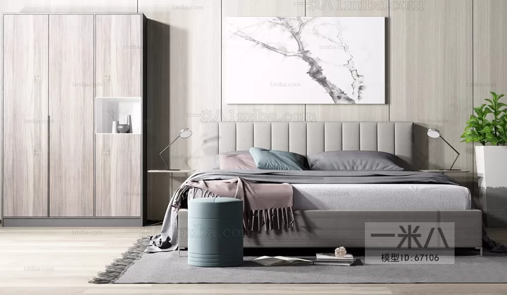 DECOR HELPER – BED 3D MODELS – 39