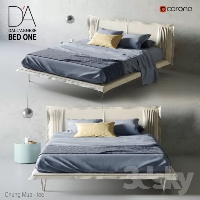 DECOR HELPER – BED 3D MODELS – 402