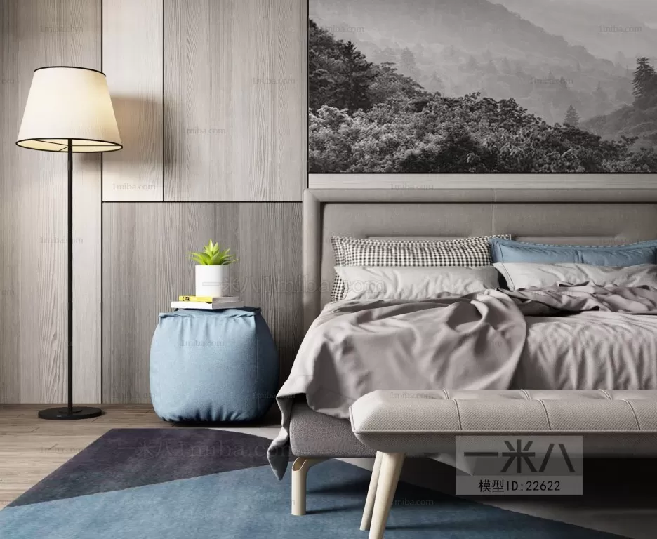 DECOR HELPER – BED 3D MODELS – 42