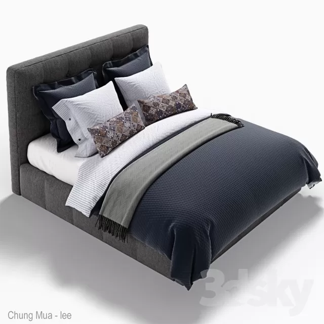 DECOR HELPER – BED 3D MODELS – 431