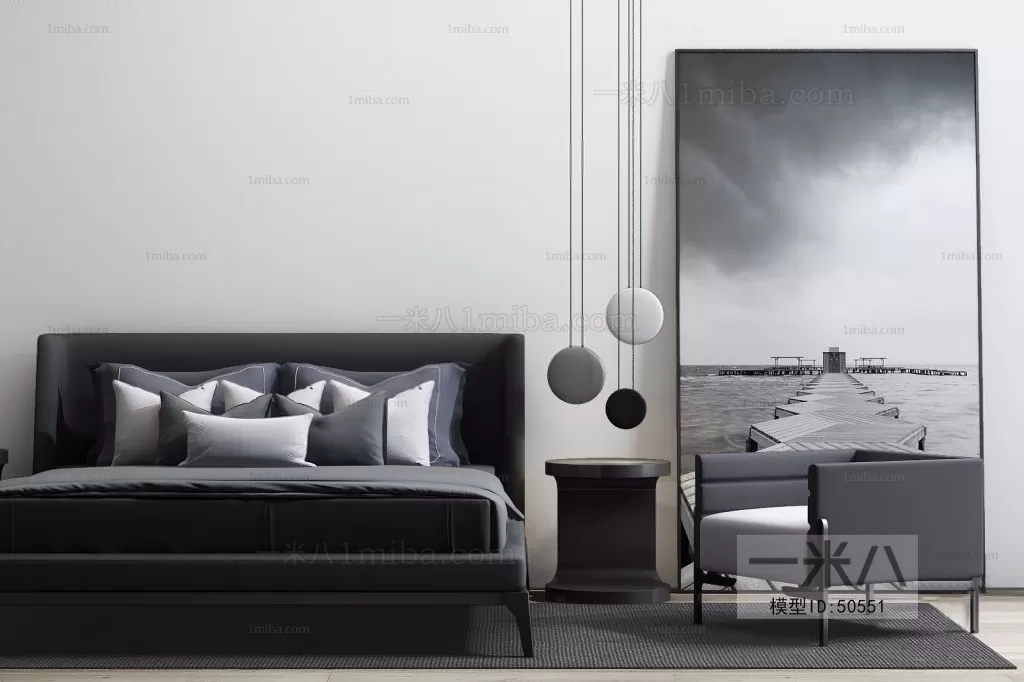 DECOR HELPER – BED 3D MODELS – 47