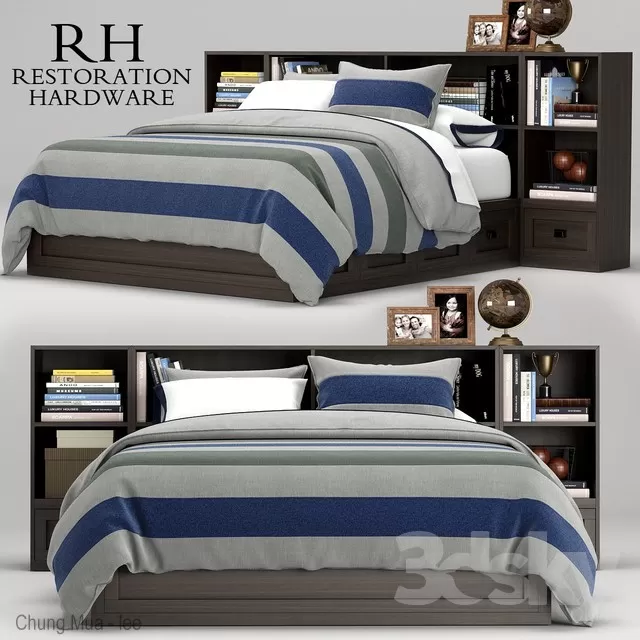 DECOR HELPER – BED 3D MODELS – 505