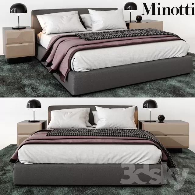 DECOR HELPER – BED 3D MODELS – 517