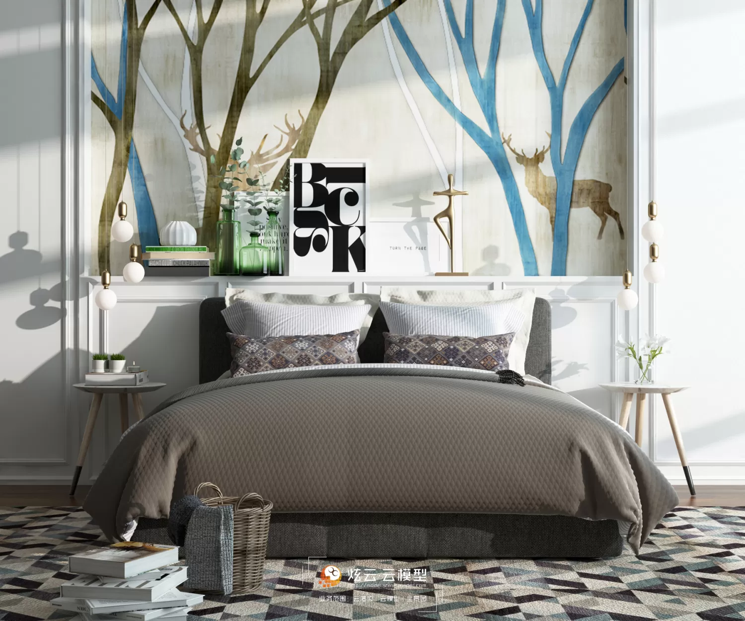 DECOR HELPER – BED 3D MODELS – 54