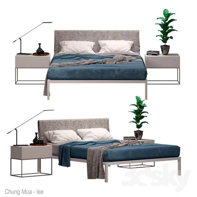 DECOR HELPER – BED 3D MODELS – 531