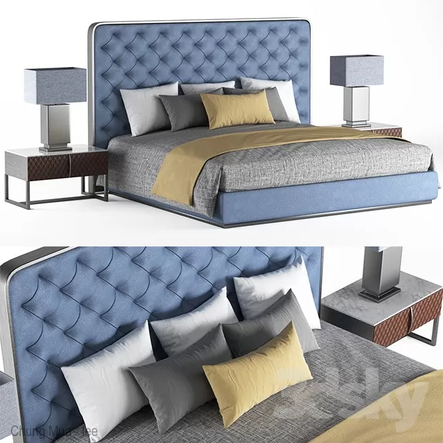 DECOR HELPER – BED 3D MODELS – 630