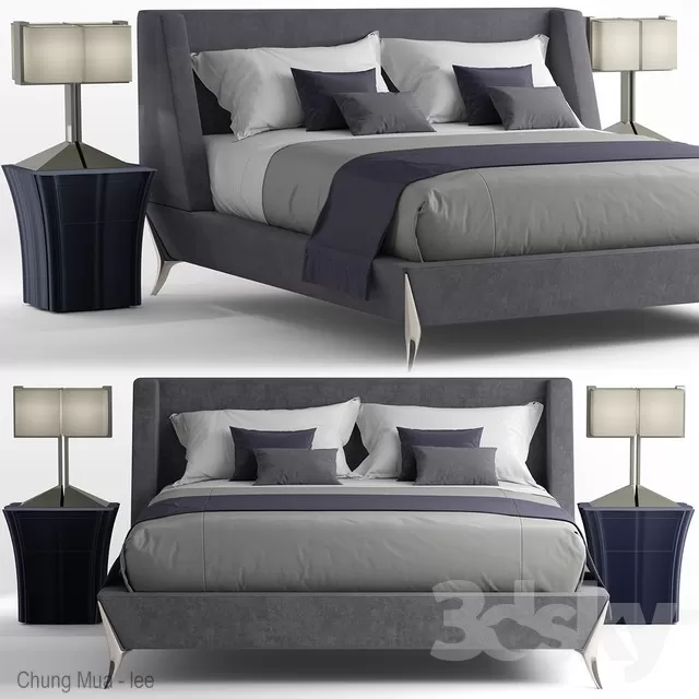 DECOR HELPER – BED 3D MODELS – 648