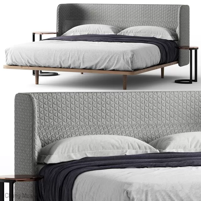 DECOR HELPER – BED 3D MODELS – 674