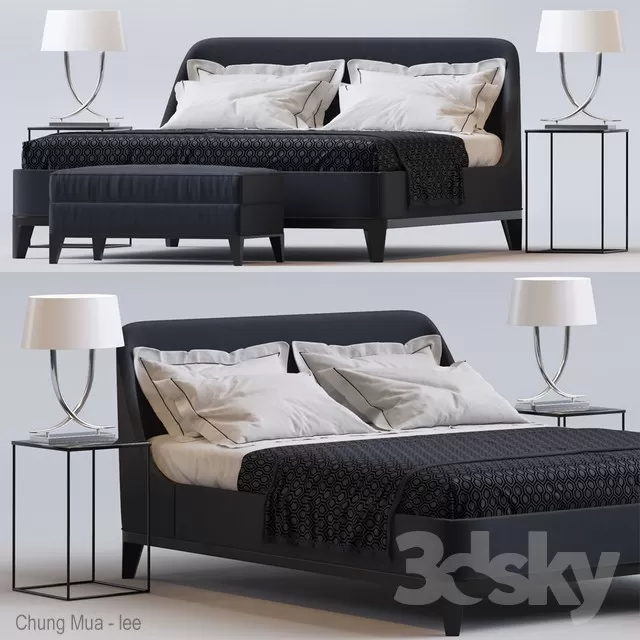DECOR HELPER – BED 3D MODELS – 675