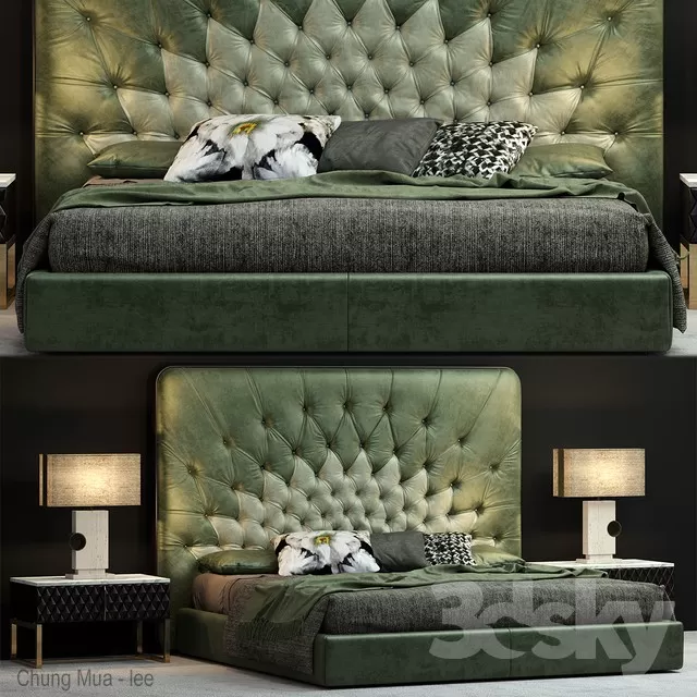 DECOR HELPER – BED 3D MODELS – 686