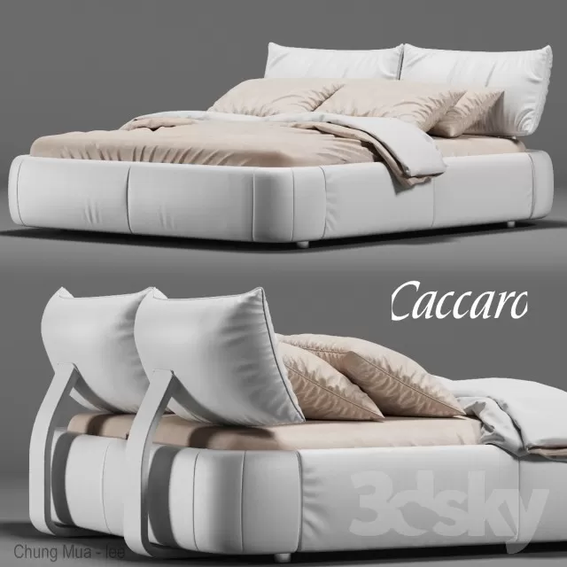 DECOR HELPER – BED 3D MODELS – 719