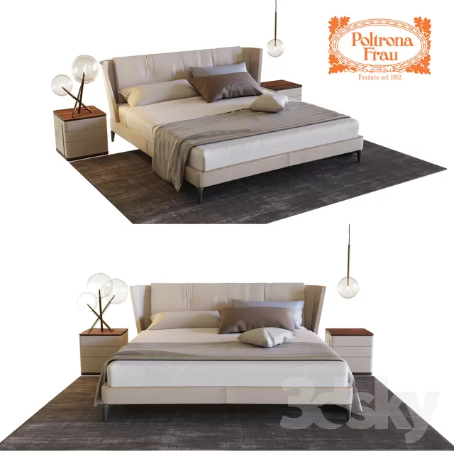 DECOR HELPER – BED 3D MODELS – 73