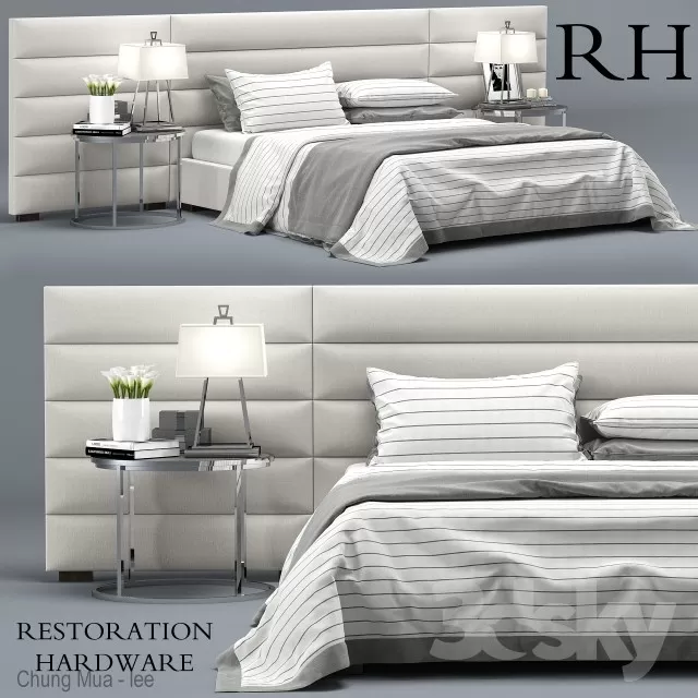DECOR HELPER – BED 3D MODELS – 749