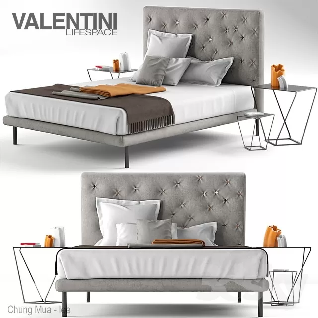 DECOR HELPER – BED 3D MODELS – 762