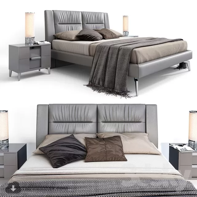 DECOR HELPER – BED 3D MODELS – 85