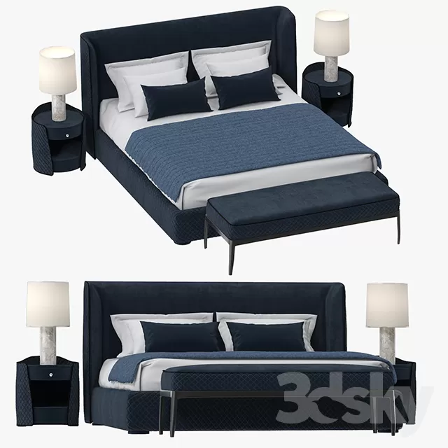 DECOR HELPER – BED 3D MODELS – 94