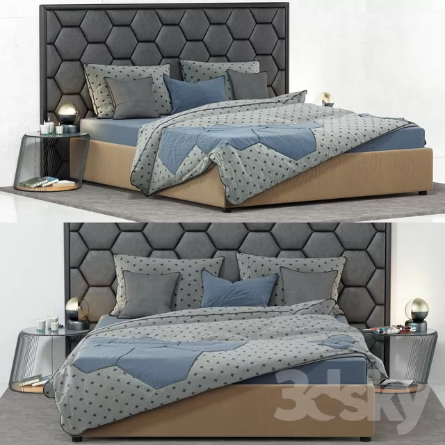 DECOR HELPER – BED 3D MODELS – 96
