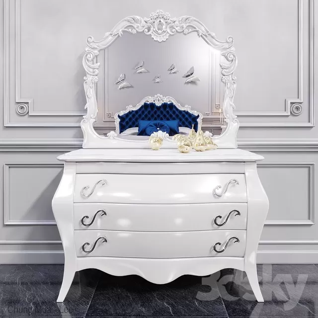 DECOR HELPER – BEDROOM – DRESSING TABLE 3D MODELS – 20