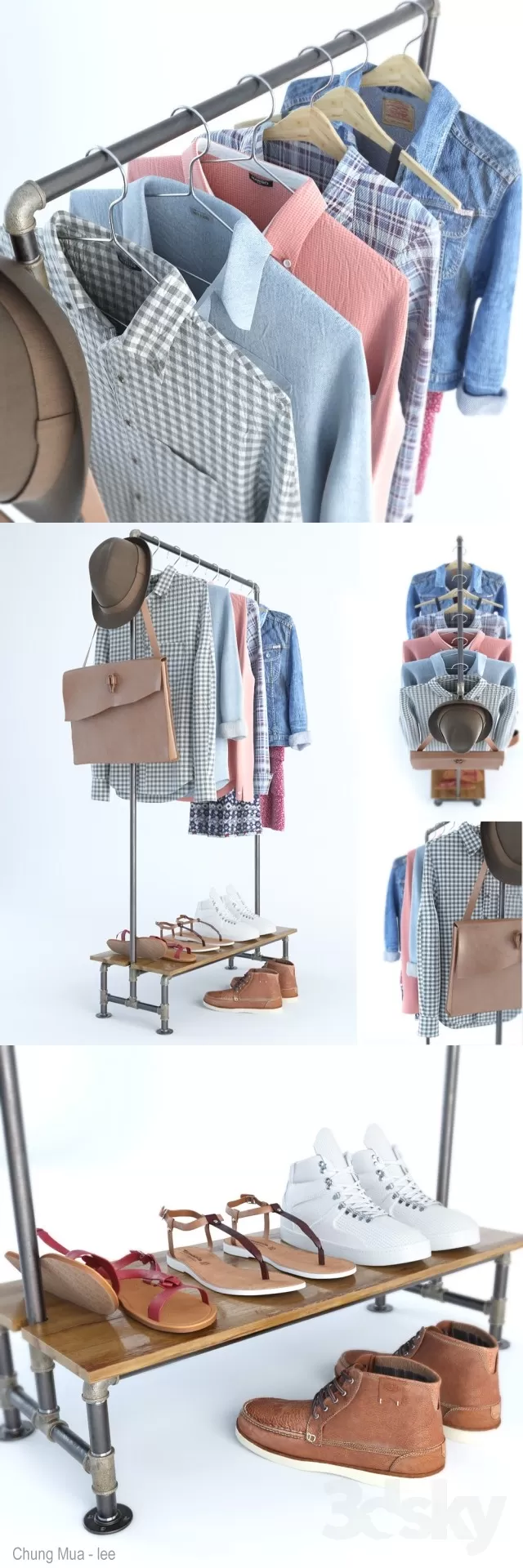 DECOR HELPER – BEDROOM – OUTFIT 3D MODELS – 74