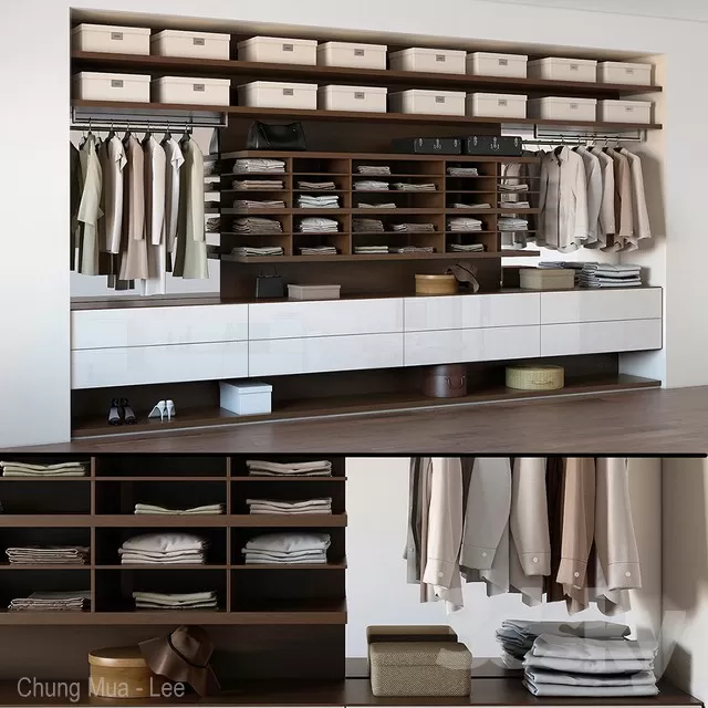 DECOR HELPER – BEDROOM – WARDROBE 3D MODELS – 20