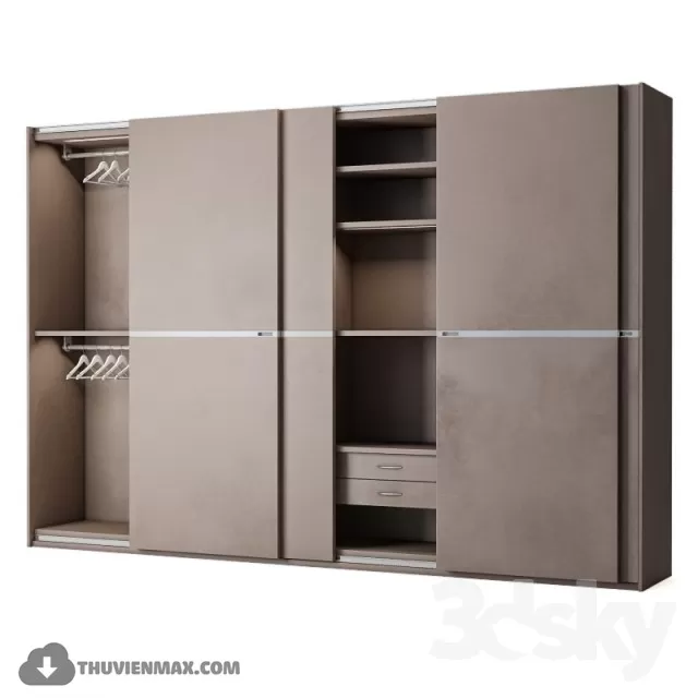 DECOR HELPER – BEDROOM – WARDROBE 3D MODELS – 29