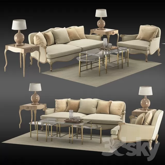 DECOR HELPER – BRAND – CARACOLE 3D MODELS – 148